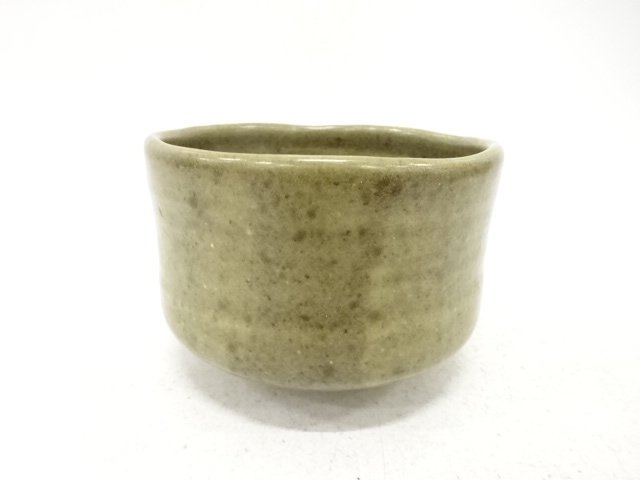 JAPANESE TEA CEREMONY / TEA BOWL CHAWAN / ASH GLAZE / ARTISAN WORK